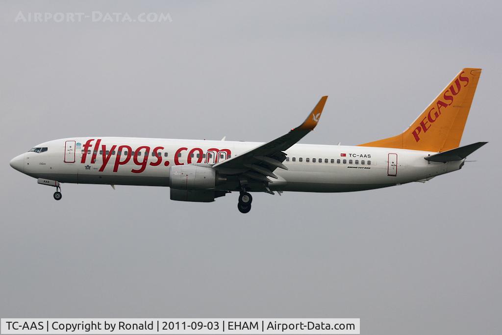 TC-AAS, 2010 Boeing 737-82R C/N 40871, at spl