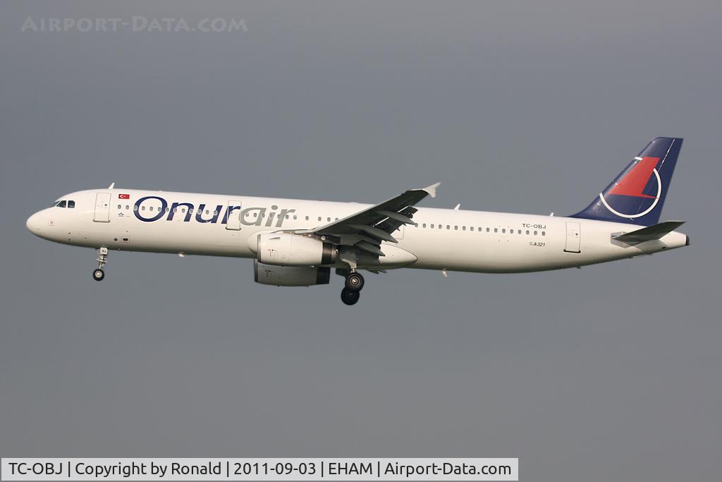 TC-OBJ, 1998 Airbus A321-231 C/N 835, at spl