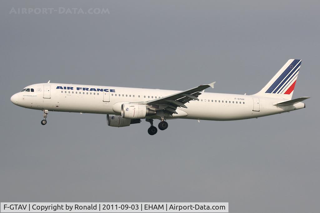 F-GTAV, 2009 Airbus A321-211 C/N 3884, at spl