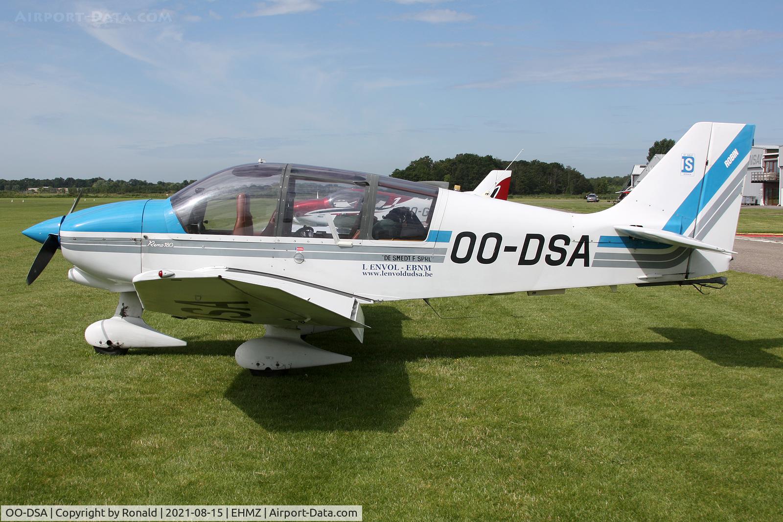 OO-DSA, Robin DR-400-180R Remorqueur Regent C/N 1703, at ehmz