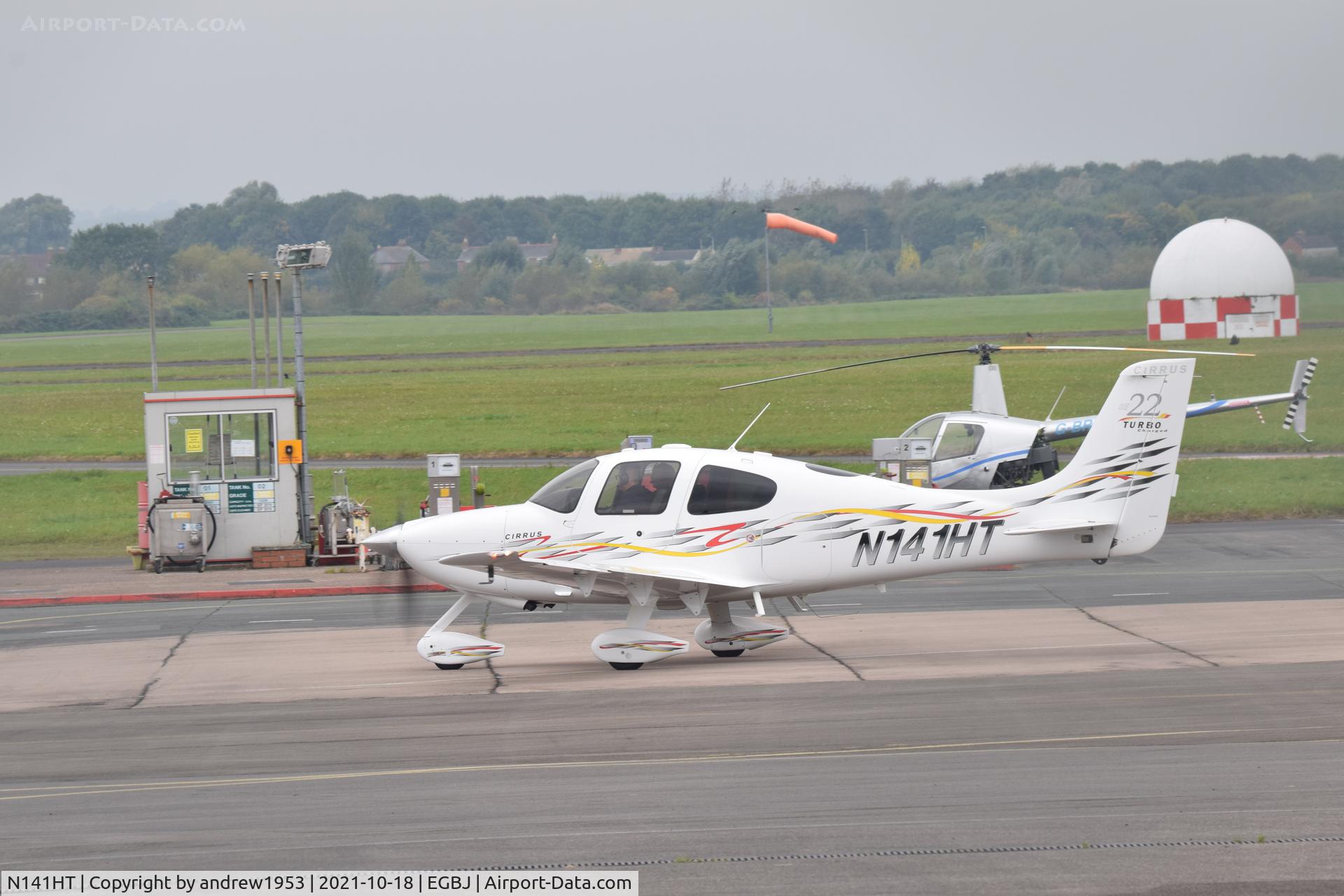 N141HT, 2006 Cirrus SR22 C/N 2219, N141HT at Gloucestershire Airport.
