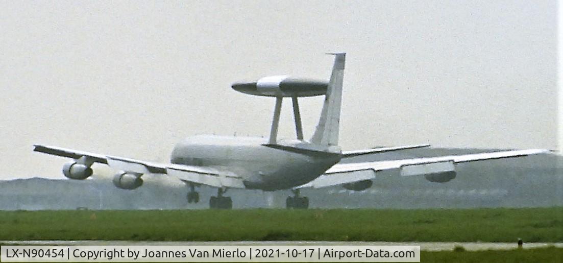 LX-N90454, 1983 Boeing E-3A Sentry C/N 22849, Slide scan