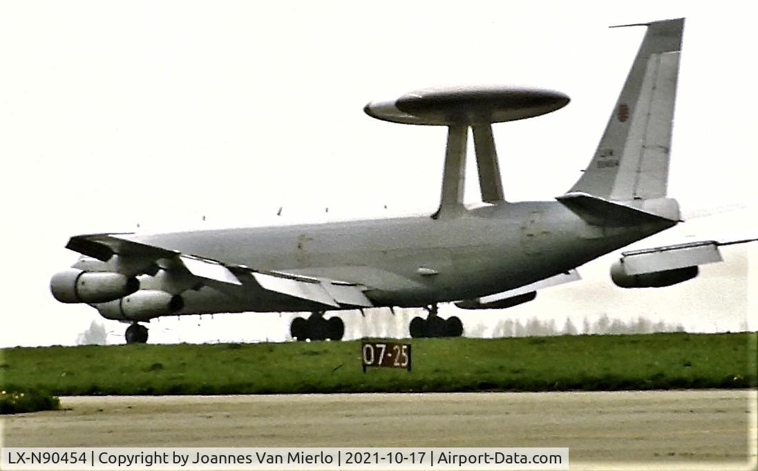 LX-N90454, 1983 Boeing E-3A Sentry C/N 22849, Slide scan