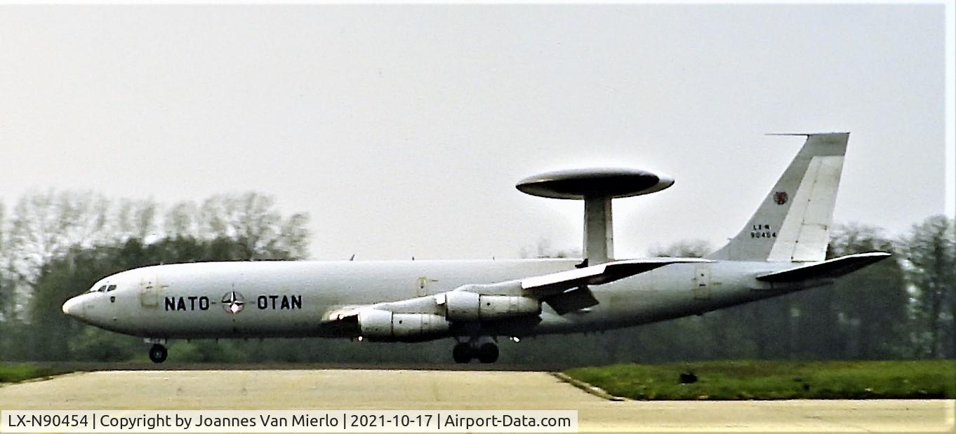 LX-N90454, 1983 Boeing E-3A Sentry C/N 22849, Slide scan