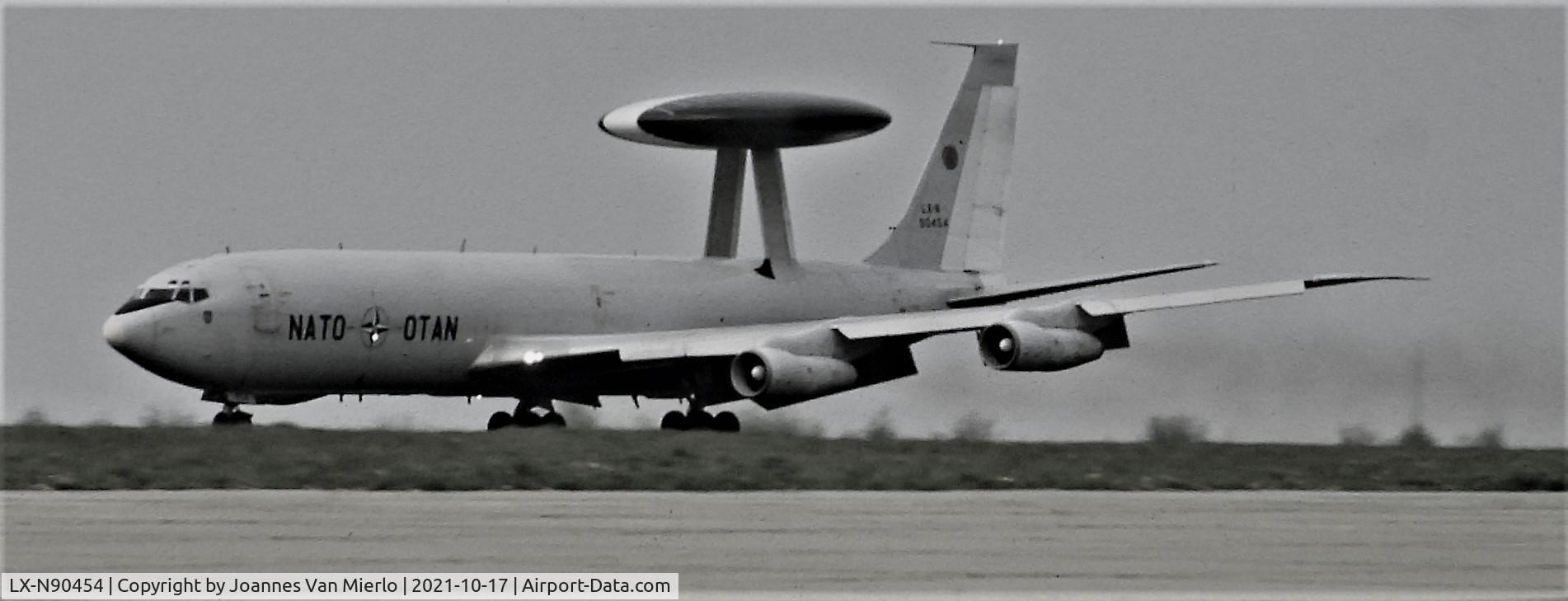 LX-N90454, 1983 Boeing E-3A Sentry C/N 22849, Slide scan