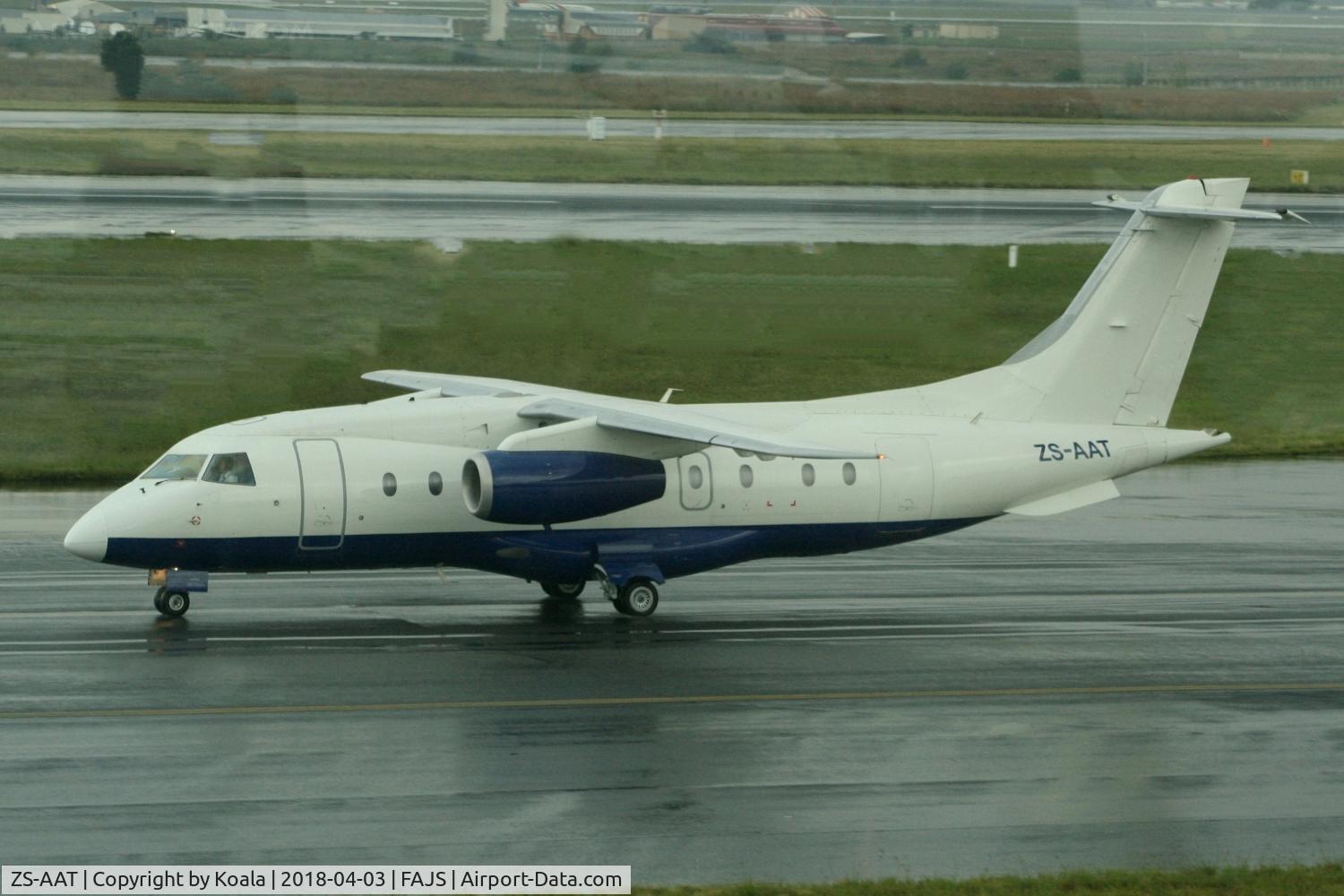 ZS-AAT, 2000 Dornier 328-300 JET C/N 3146, Sorry for the reflections...