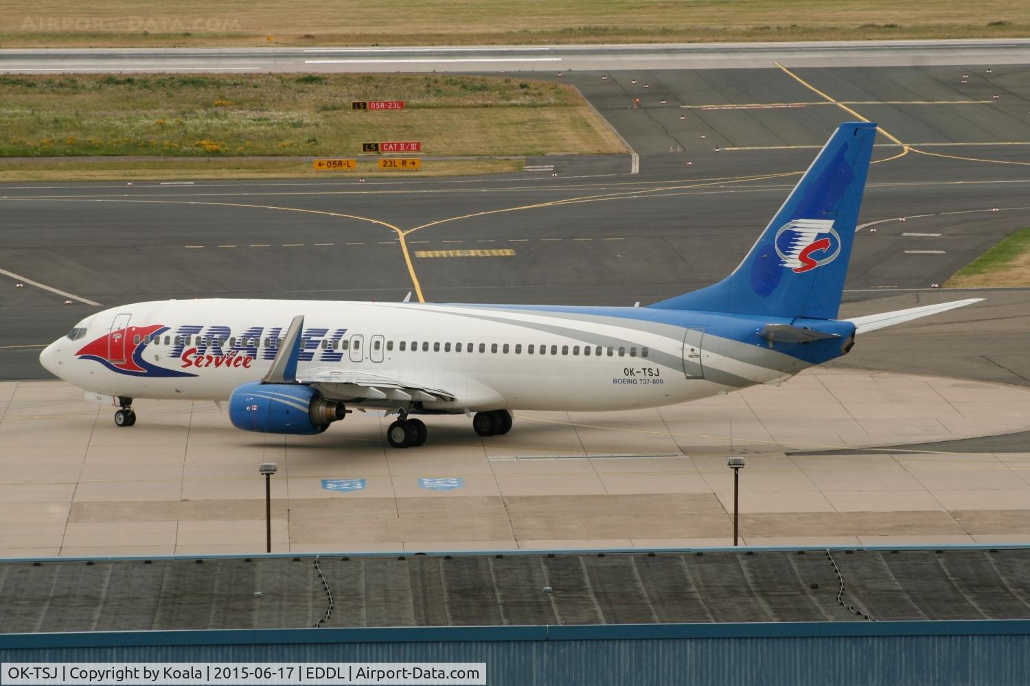 OK-TSJ, 2000 Boeing 737-8AS C/N 29921, Charter Flight