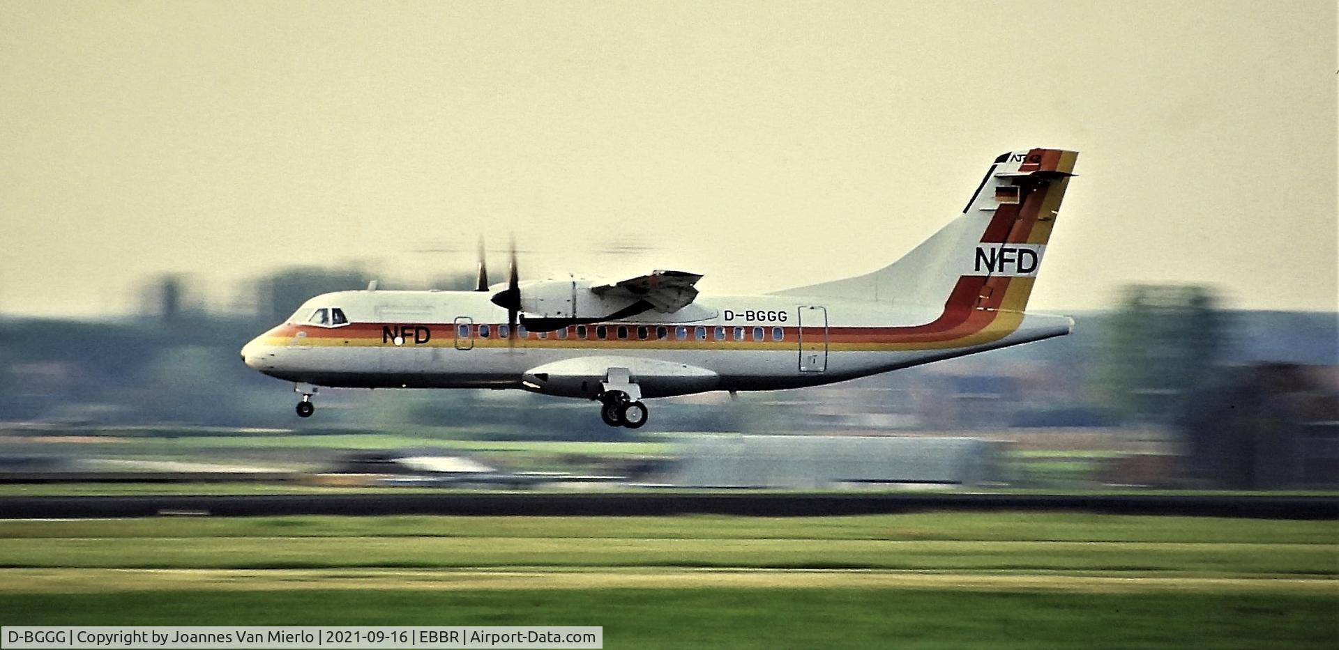 D-BGGG, 1989 ATR 42-300 C/N 148, Slide scan