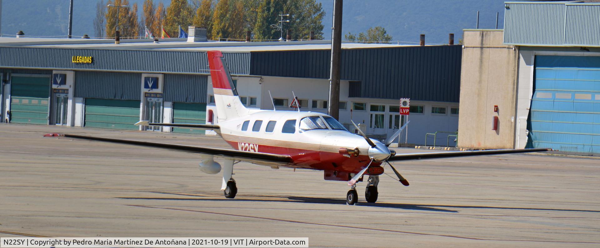 N22SY, 1997 Piper PA-46-350P Malibu Mirage C/N 4636122, Aeropuerto de Foronda - Vitoria-Gasteiz - Euskadi - España