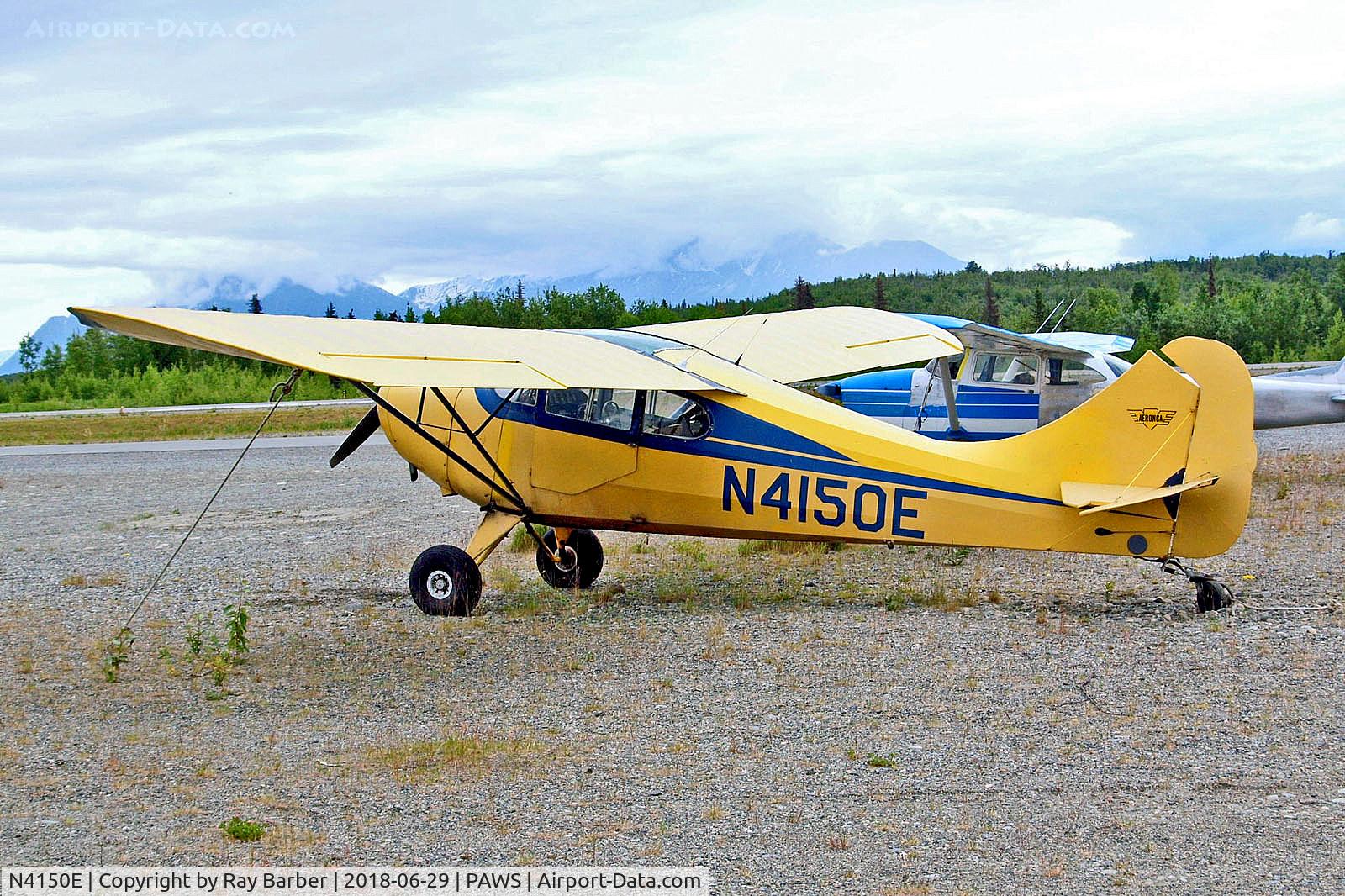 N4150E, 1947 Aeronca 11CC Super Chief C/N 11CC-57, N4150E   Aeronca 11CC Super Chief [11CC-57] Wasilla~N 29/06/2018