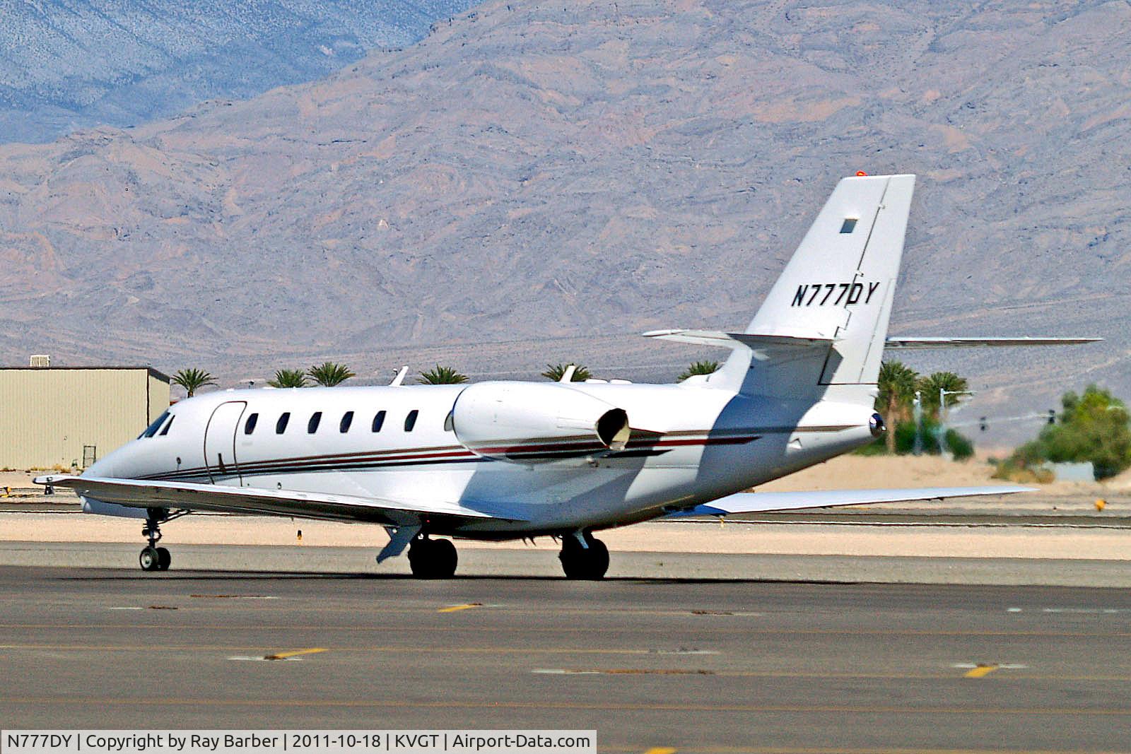 N777DY, 2008 Cessna 680 Citation Sovereign C/N 680-0247, N777DY   Cessna Citation Sovereign [680-0247] (Nevada Restaurant Services LLC) North Las Vegas~N 18/10/2011