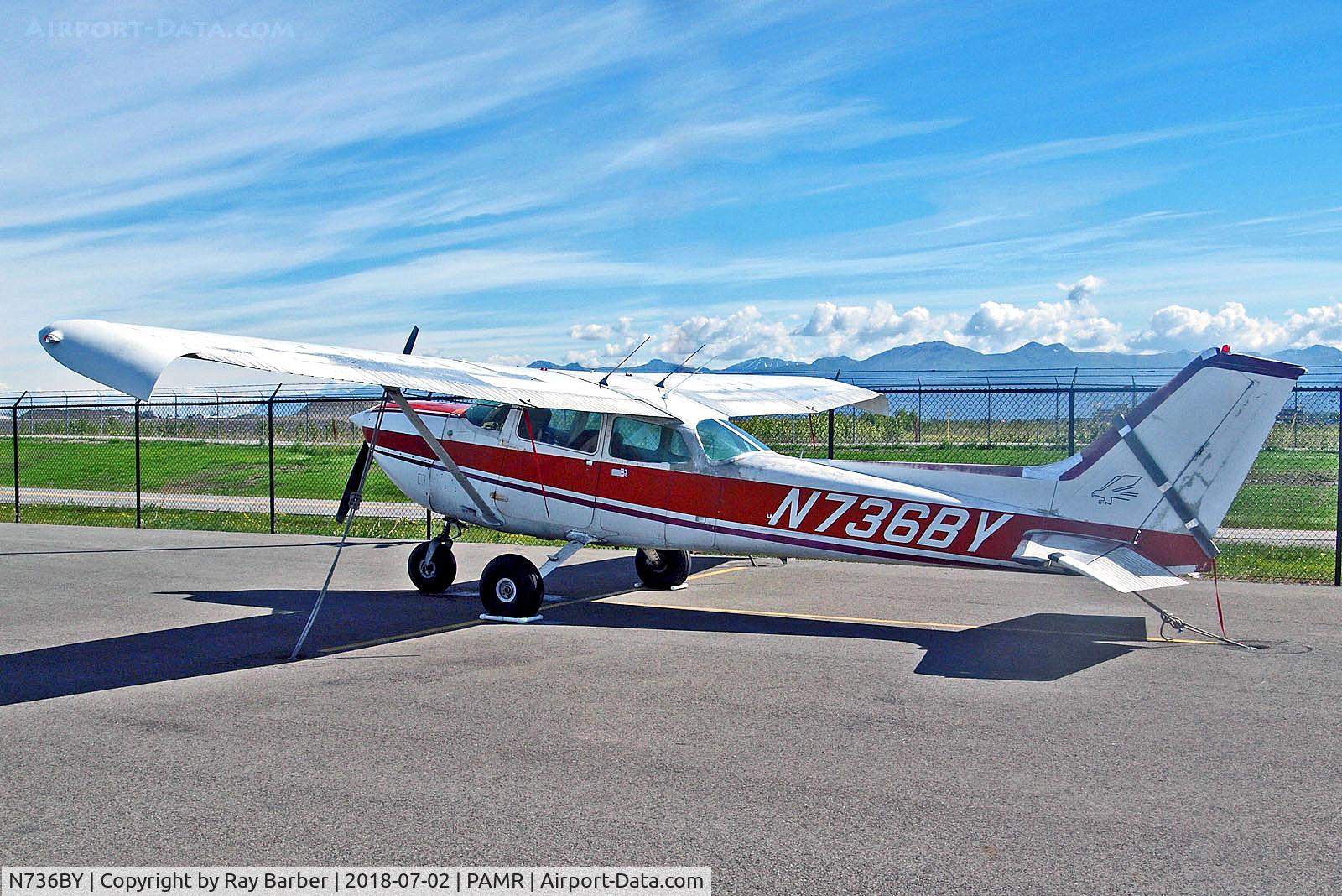 N736BY, 1977 Cessna R172K Hawk XP C/N R1722408, N736BY   Cessna R.172K Hawk XP [R172-2408] Anchorage-Merrill Field~N 02/07/2018