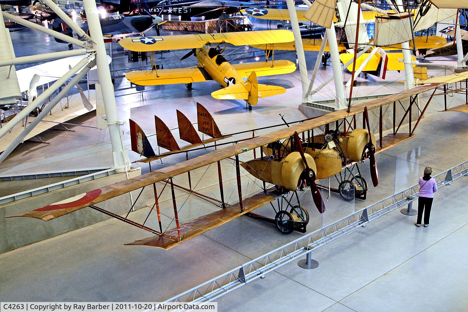 C4263, 1916 Caudron G.4 C/N 2170, C.4263   Caudron G4 [4263] (Ex French Air Force / National Air and Space Museum) Washington-Udvar-Hazy Center~N 20/10/2011