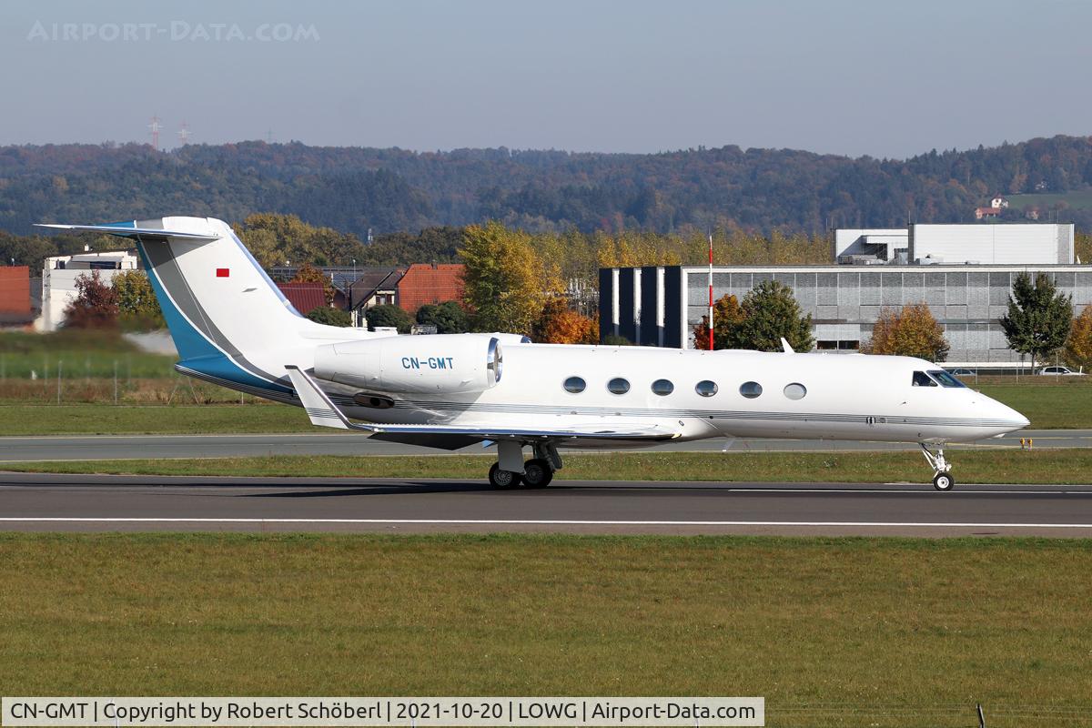 CN-GMT, 2014 Gulfstream Aerospace GIV-X (G450) C/N 4326, CN-GMT @ LOWG 2021