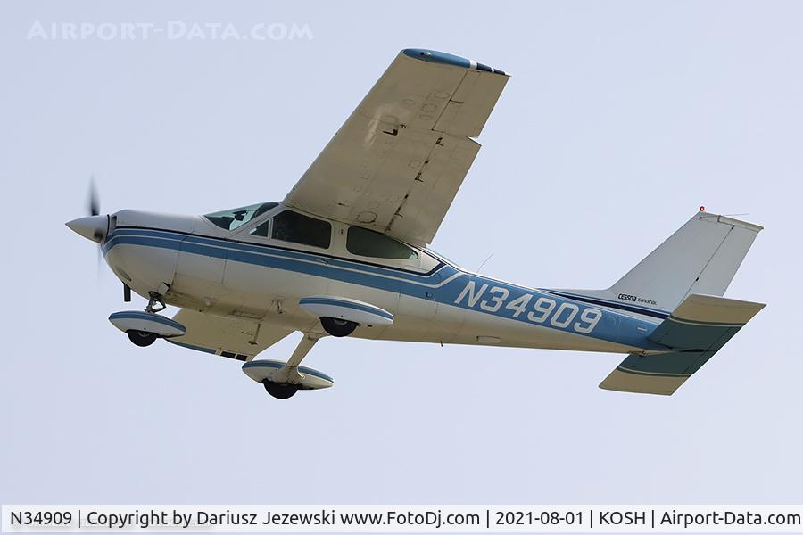 N34909, 1974 Cessna 177B Cardinal C/N 17702083, Cessna 177B Cardinal  C/N 17702083, N34909