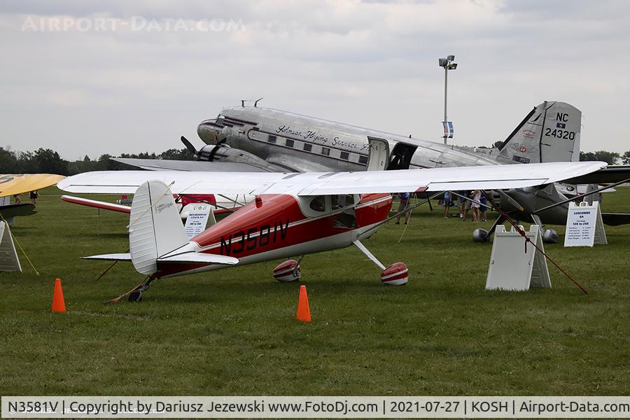 N3581V, 1948 Cessna 140 C/N 14850, Cessna 140  C/N 14850, N3581V