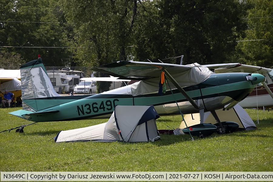 N3649C, 1954 Cessna 180 C/N 31147, Cessna 180 Skywagon C/N 31147, N3649C