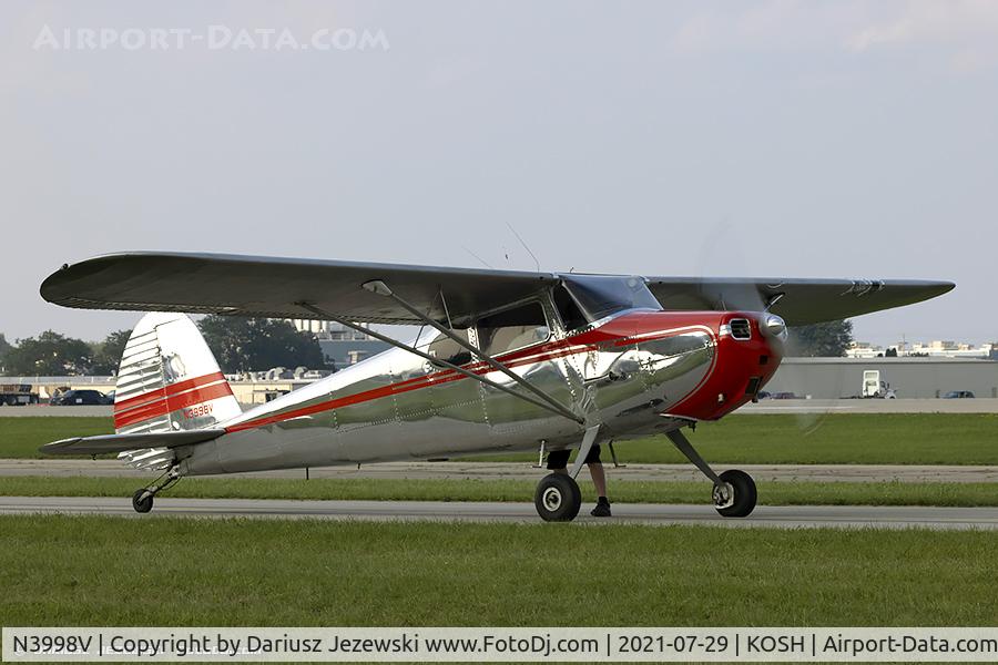 N3998V, 1948 Cessna 170 C/N 18317, Cessna 170  C/N 18317, N3998V