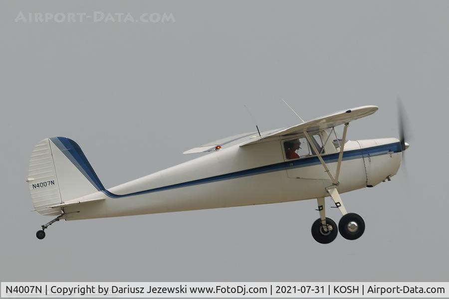 N4007N, 1947 Cessna 120 C/N 13465, Cessna 120 C/N 13465, N4007N