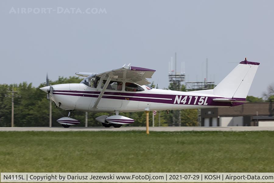 N4115L, 1966 Cessna 172G C/N 17254184, Cessna 172G Skyhawk  C/N 17254184, N4115L