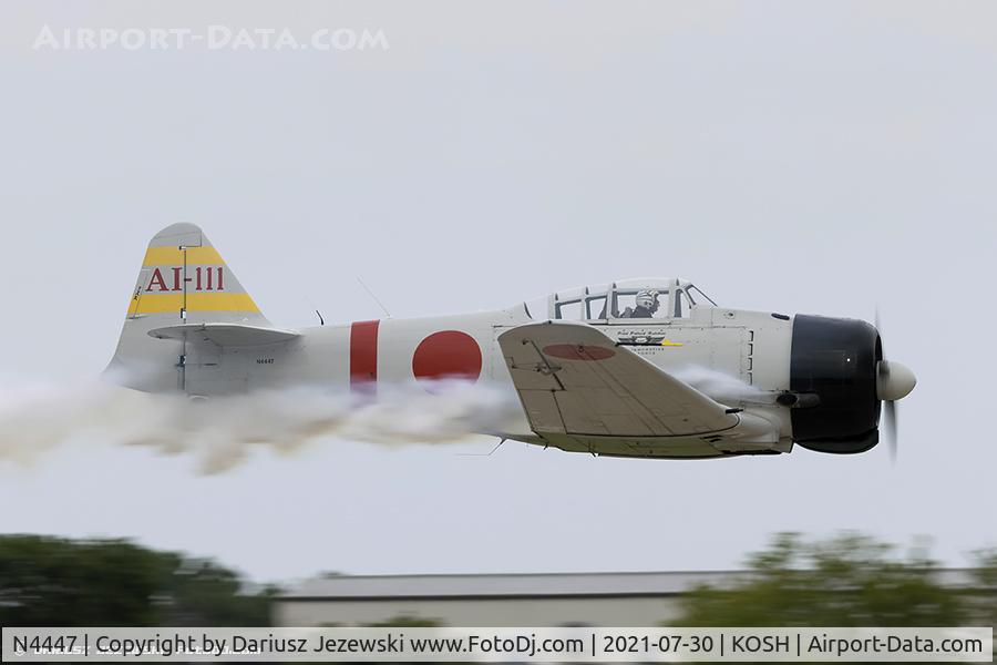 N4447, 1945 Canadian Car & Foundry Harvard Mk.4 C/N CCF4-241, Canadian Car & Foundry Harvard Mk.IV - Zero replica  C/N CCF-4-241, N4447