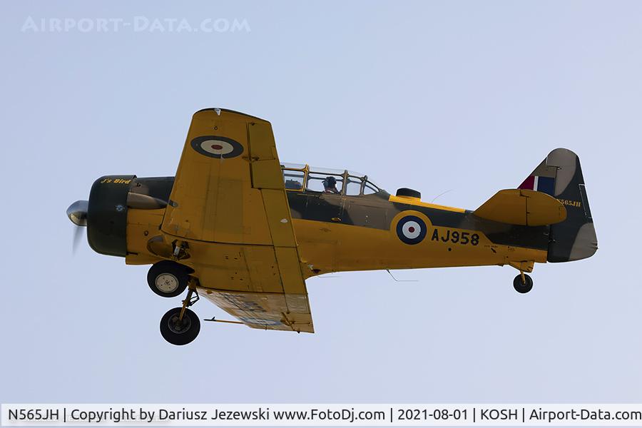 N565JH, 1954 Canadian Car & Foundry Harvard MK IV C/N CCF4-206, Canadian Car & Foundry Harvard Mk.IV  C/N CCF4-206 , N565JH