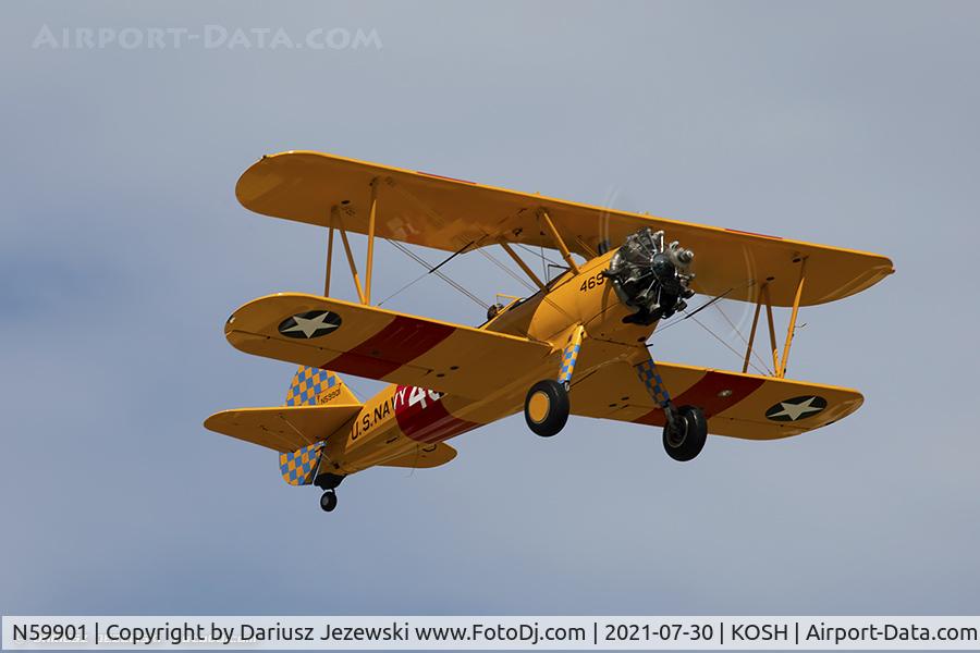 N59901, 1942 Boeing A75N1(PT17) C/N 75-3379, Boeing A75N1(PT17) Stearman  C/N 75-3379, N59901