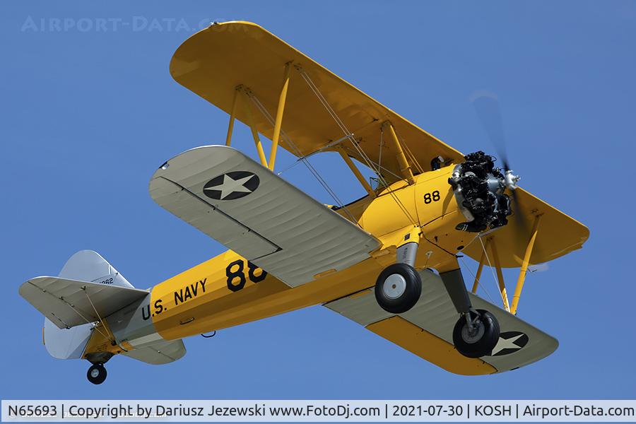 N65693, 1942 Boeing B75N1 C/N 75-6966, Boeing B75N1 Stearman  C/N 75-6966, N65693