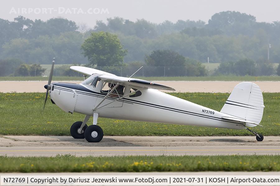 N72769, 1946 Cessna 140 C/N 9952, Cessna 140  C/N 9952, N72769