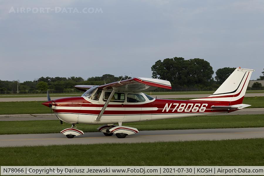 N78066, 1968 Cessna 172K Skyhawk C/N 17257470, Cessna 172K Skyhawk  C/N 17257470, N78066