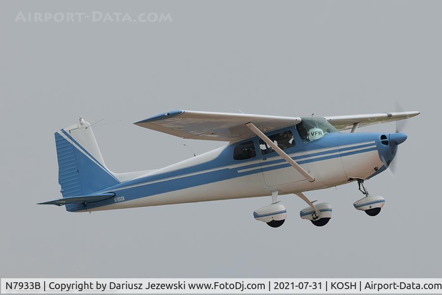 N7933B, 1957 Cessna 172 C/N 29733, Cessna 172 Skyhawk  C/N 29733, N7933B