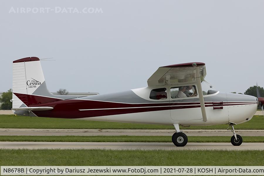 N8678B, 1957 Cessna 172 C/N 36378, Cessna 172 Skyhawk  C/N 36378, N8678B