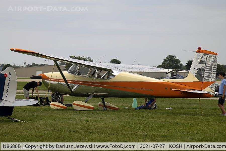 N8686B, 1957 Cessna 172 C/N 36386, Cessna 172 Skyhawk  C/N 36386, N8686B