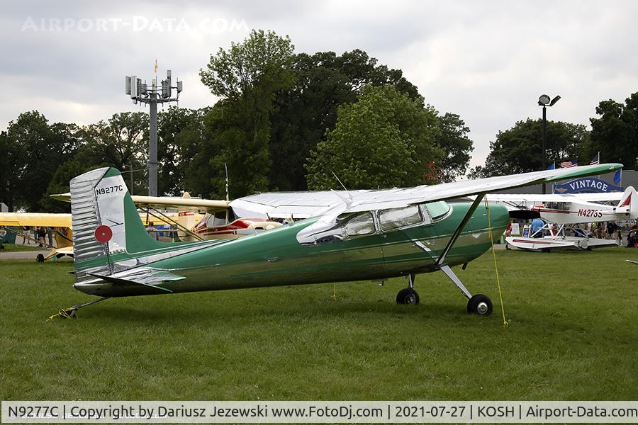 N9277C, 1955 Cessna 180 C/N 31376, Cessna 180 Skywagon  C/N 31376, N9277C