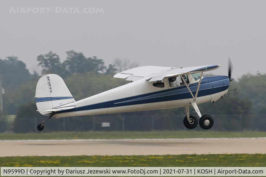N9599D, 1946 Cessna 140 C/N 10204, Cessna 140  C/N 10204, N9599D
