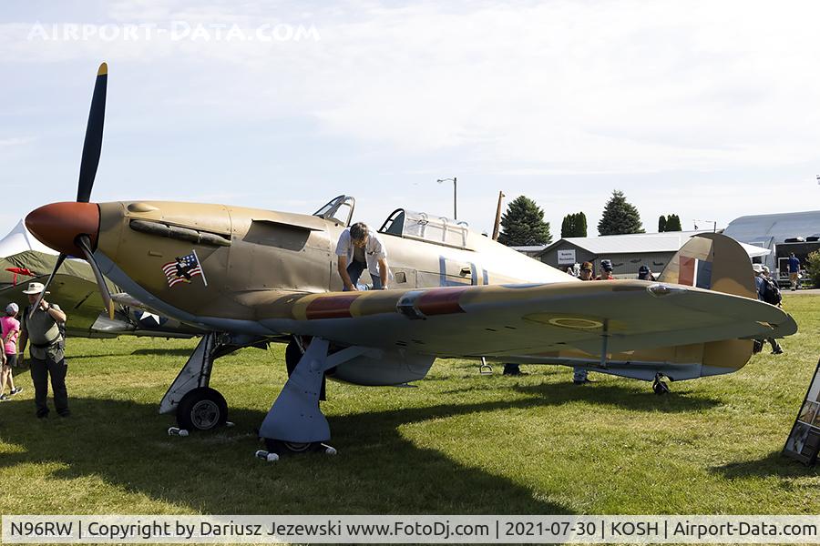 N96RW, 1941 Canadian Car & Foundry HURRICANE MKXII C/N CCF 96, Canadian Car & Foundry Hurricane Mk.XII  C/N CCF 96, NX96RW