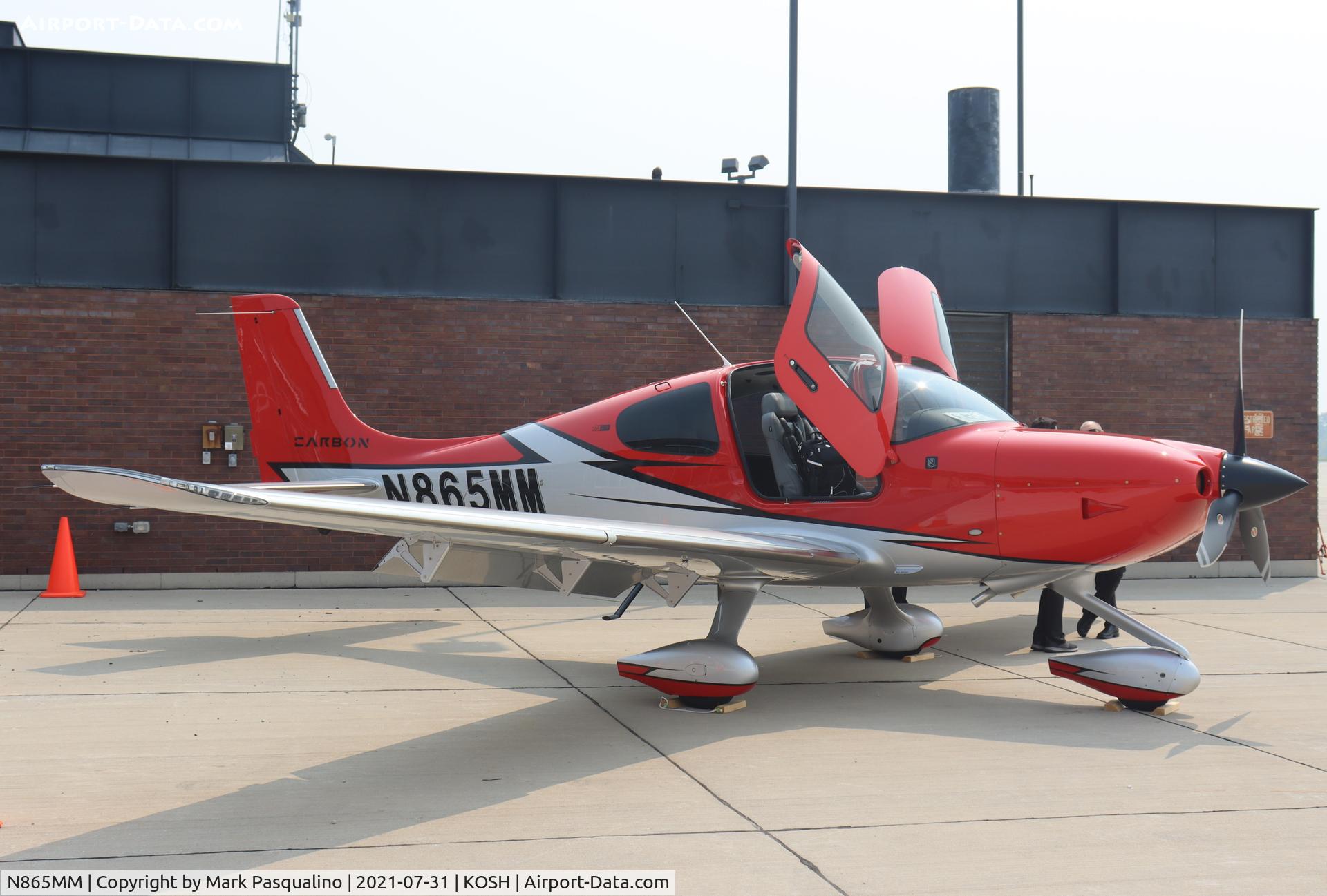 N865MM, 2021 Cirrus SR22 C/N 5017, Cirrus SR22