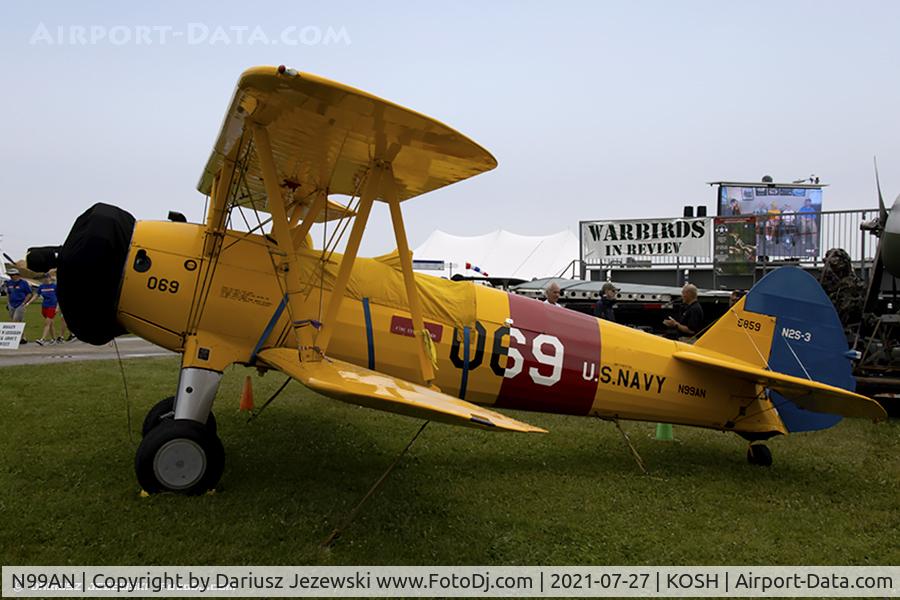 N99AN, Boeing E75 C/N 75-5859, Boeing E75 Stearman  C/N 75-5859, N99AN
