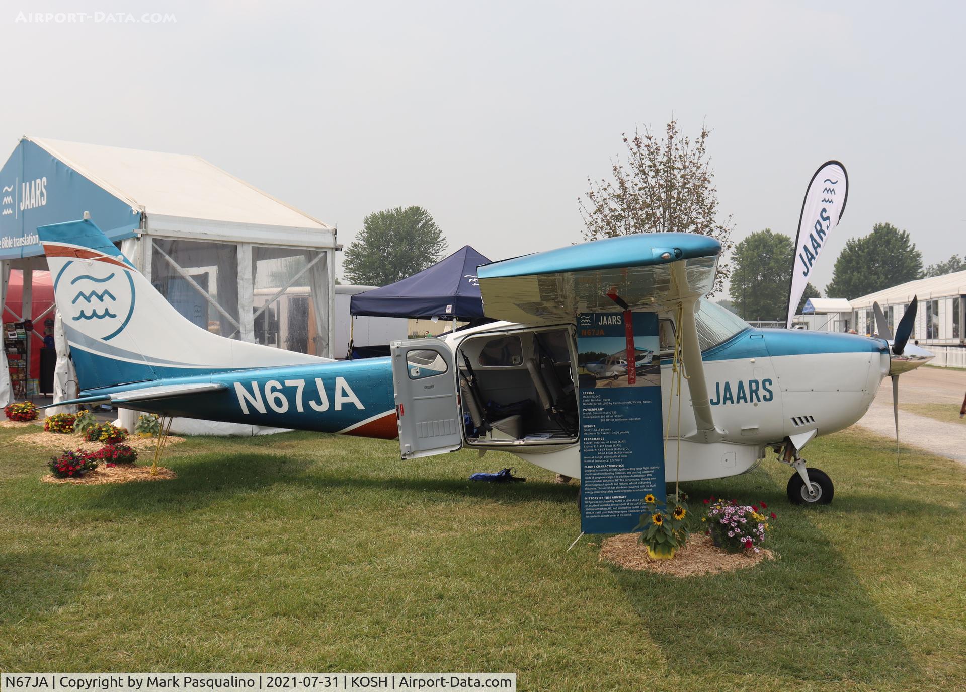 N67JA, 1980 Cessna U206G Stationair C/N U20605781, Cessna U206G