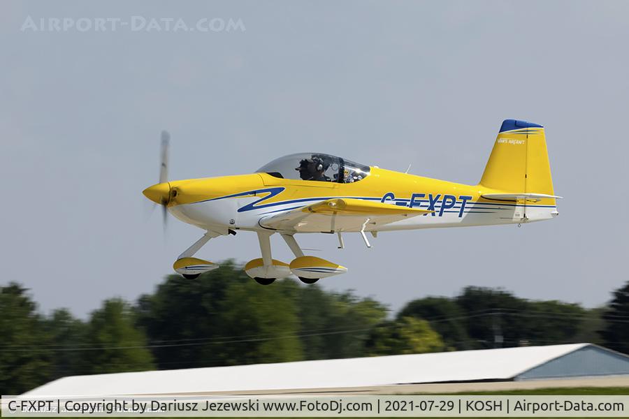 C-FXPT, 2012 Vans RV-7A C/N LJB1, Vans RV-7A  C/N LJB1, C-FXPT