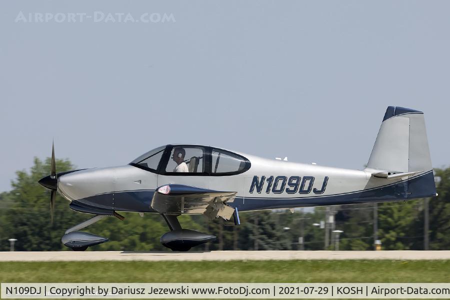 N109DJ, 2006 Eclipse Aviation Corp EA500 C/N 000006, Vans RV-10  C/N 41650, N109DJ