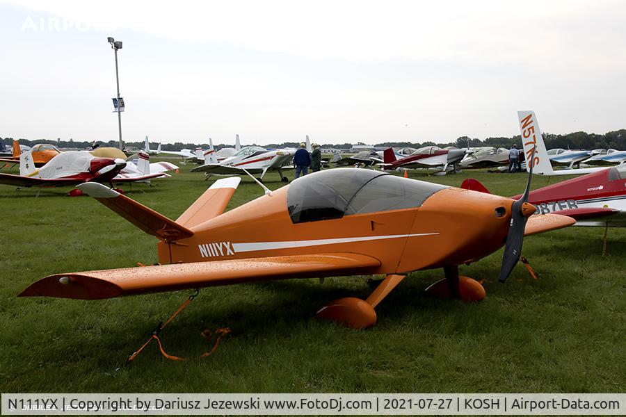 N111YX, Sonex Waiex C/N W0082, Sonex Waiex  C/N W0082, N111YX