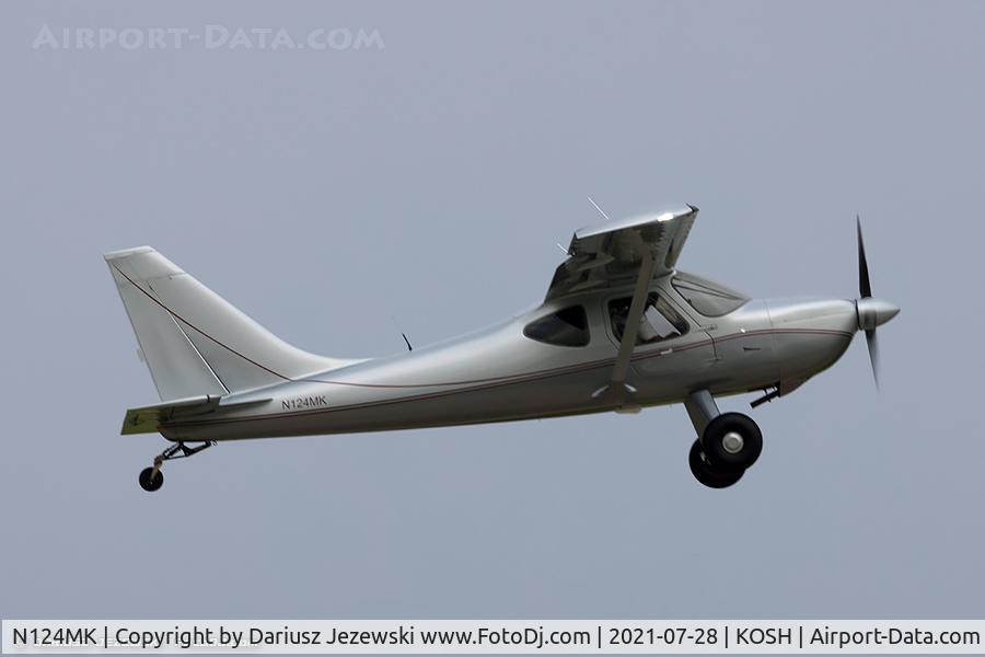 N124MK, Glasair GS-2 Sportsman C/N 7345, Sportsman GS-2  C/N 7345, N124MK