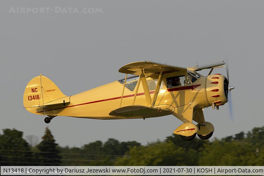 N13418, 1933 Waco UIC C/N 3776, Waco UIC  C/N 3776, NC13418
