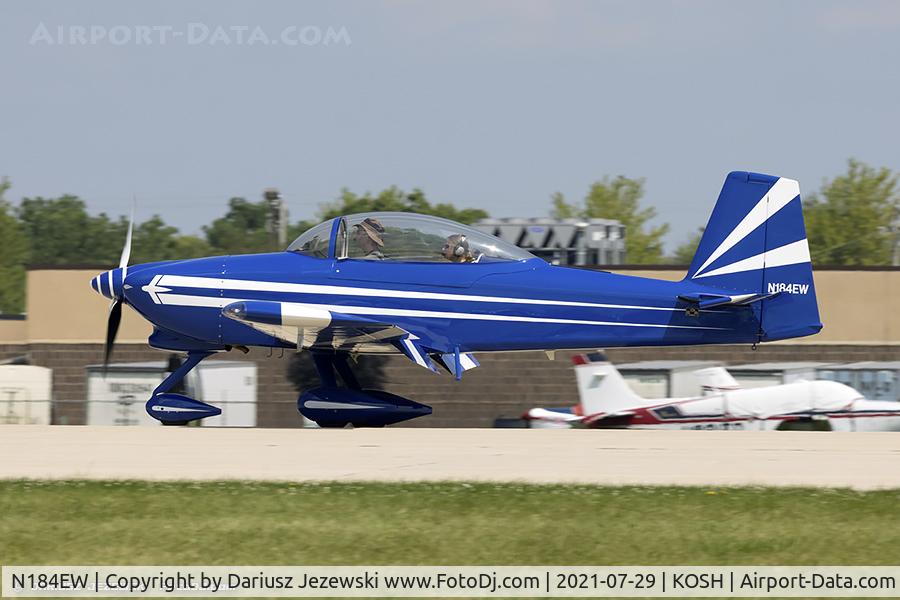 N184EW, Vans RV-8A C/N 82087, Vans RV-8A  C/N 82087, N184EW