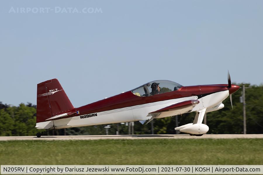 N205RV, 2004 Vans RV-7 C/N 70608, Vans RV-7  C/N 70608, N205RV