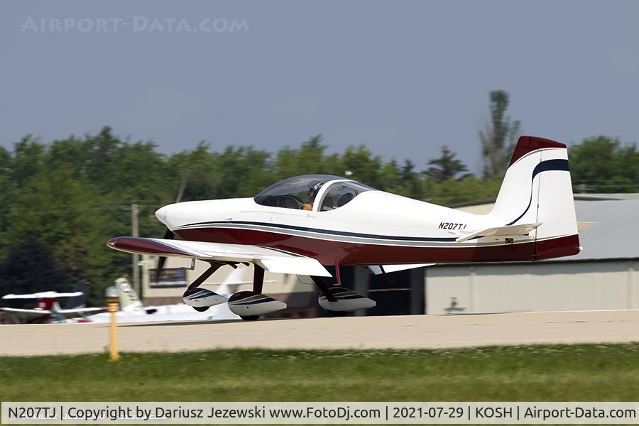 N207TJ, 2007 Vans RV-7A C/N 71909, Vans RV-7A  C/N 71909, N207TJ