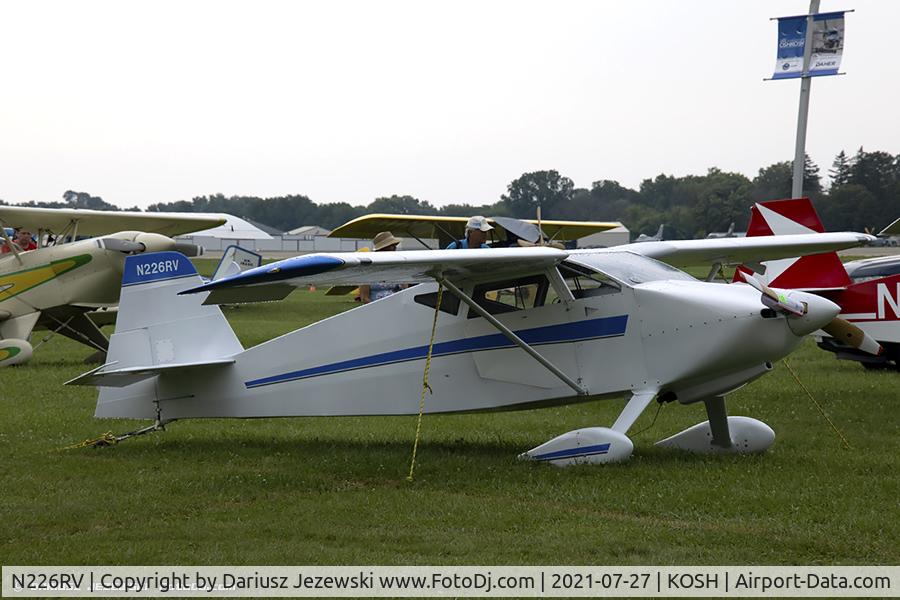 N226RV, 2014 Wittman W-10 Tailwind C/N 12-1471, Wittman W-10 Tailwind  C/N 12-1471, N226RV