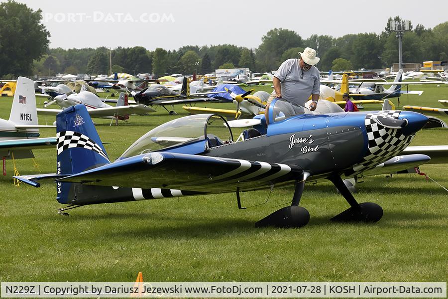 N229Z, 2014 Vans RV-8 C/N 82898, Vans RV-8  C/N 82898, N229Z