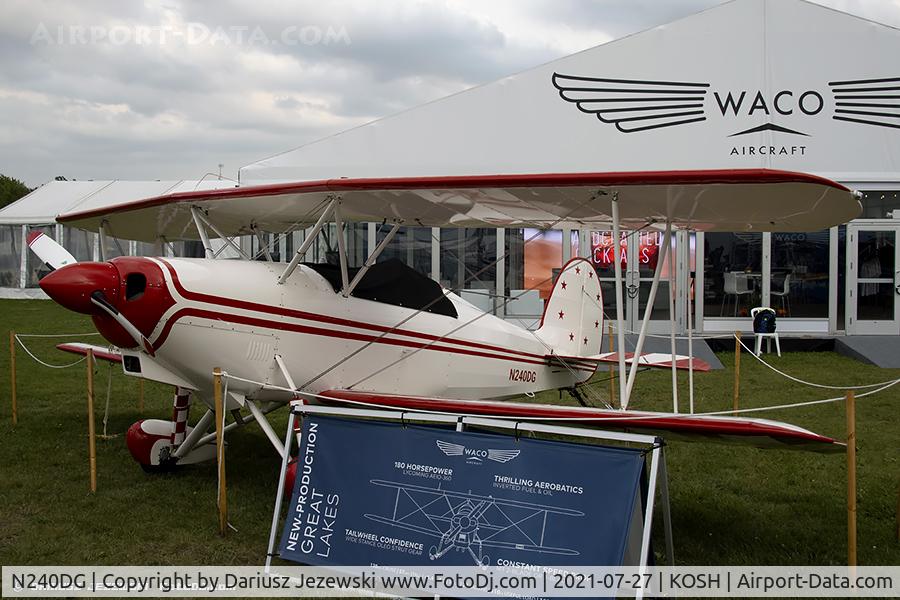 N240DG, 2014 Waco 2T-1A2 C/N 1202, Waco 2T-1A2  C/N 1202, N240DG
